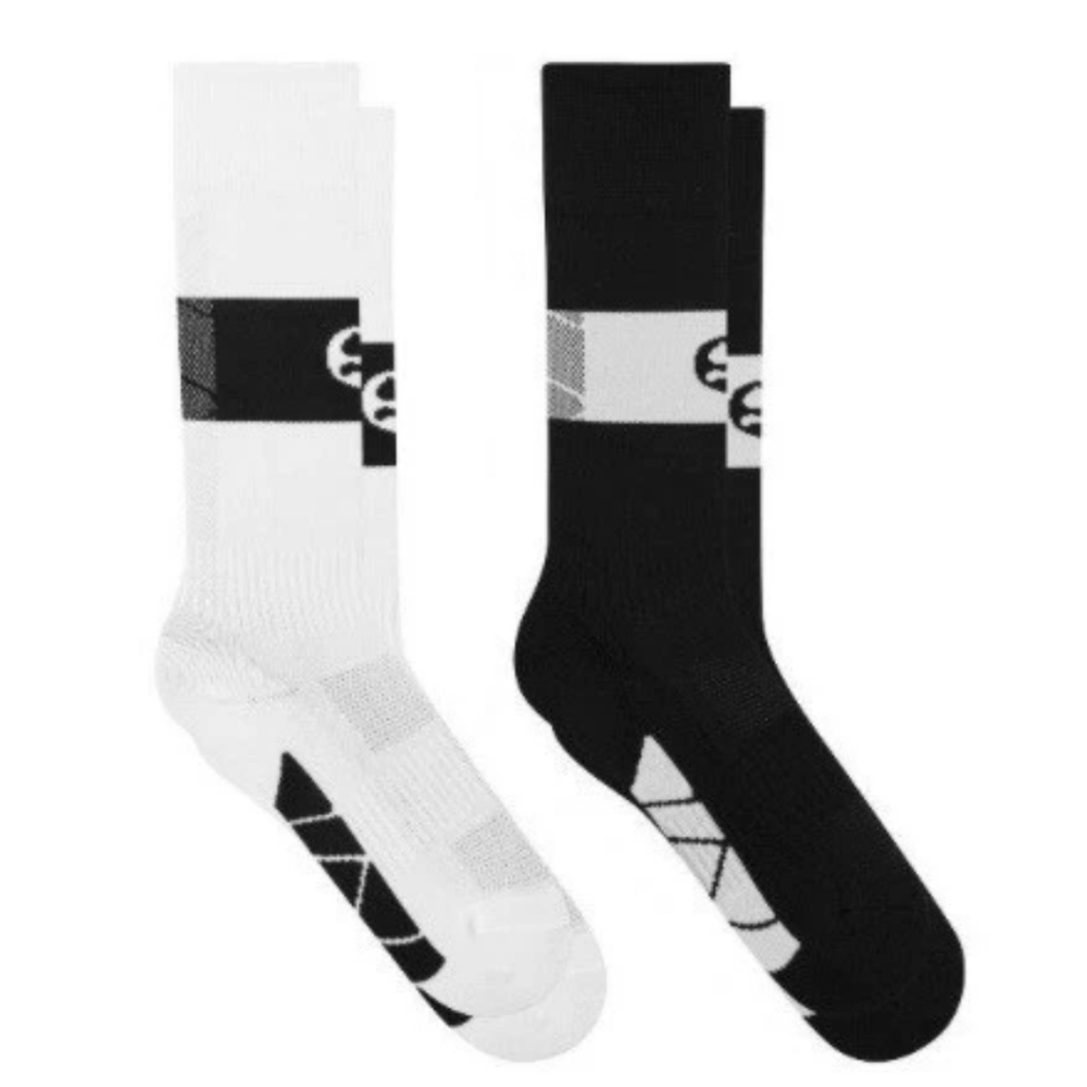 Puma Kids Soccer Socks 2pair Black And White